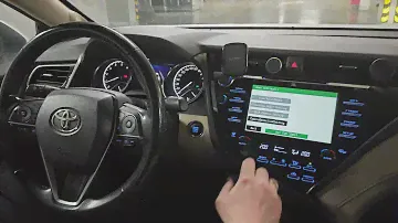 Camry 70 3.5 дорестайл, после замены аккумулятора перестала работать система RCD, как включить