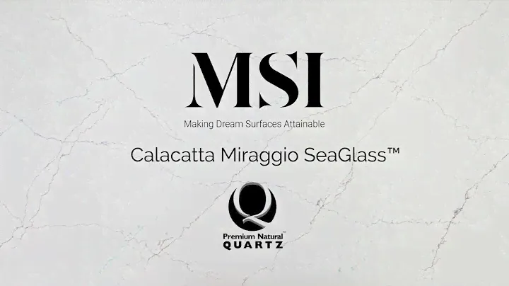 Q Series: Calacatta Miraggio SeaGlass™