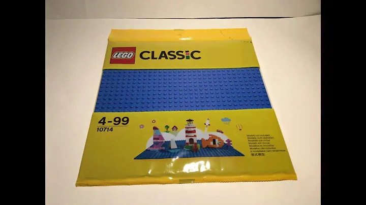 LEGO Classic 10714 "Blue Baseplate" Unboxing & Review