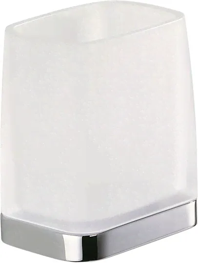 Colombo Design Time Стакан подвесной, стекло матовое, цвет хром .000 W4202-4