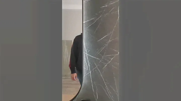 Зеркало Айрон Эдж с тыльной подсветкой в перевернутом виде