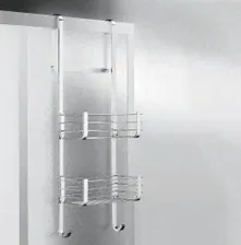 Colombo Design Complementi B9634 Двойная полка - решётка 27 см (хром)