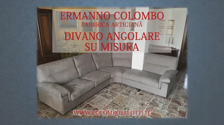 Divano angolare su misura | Colombo Salotti